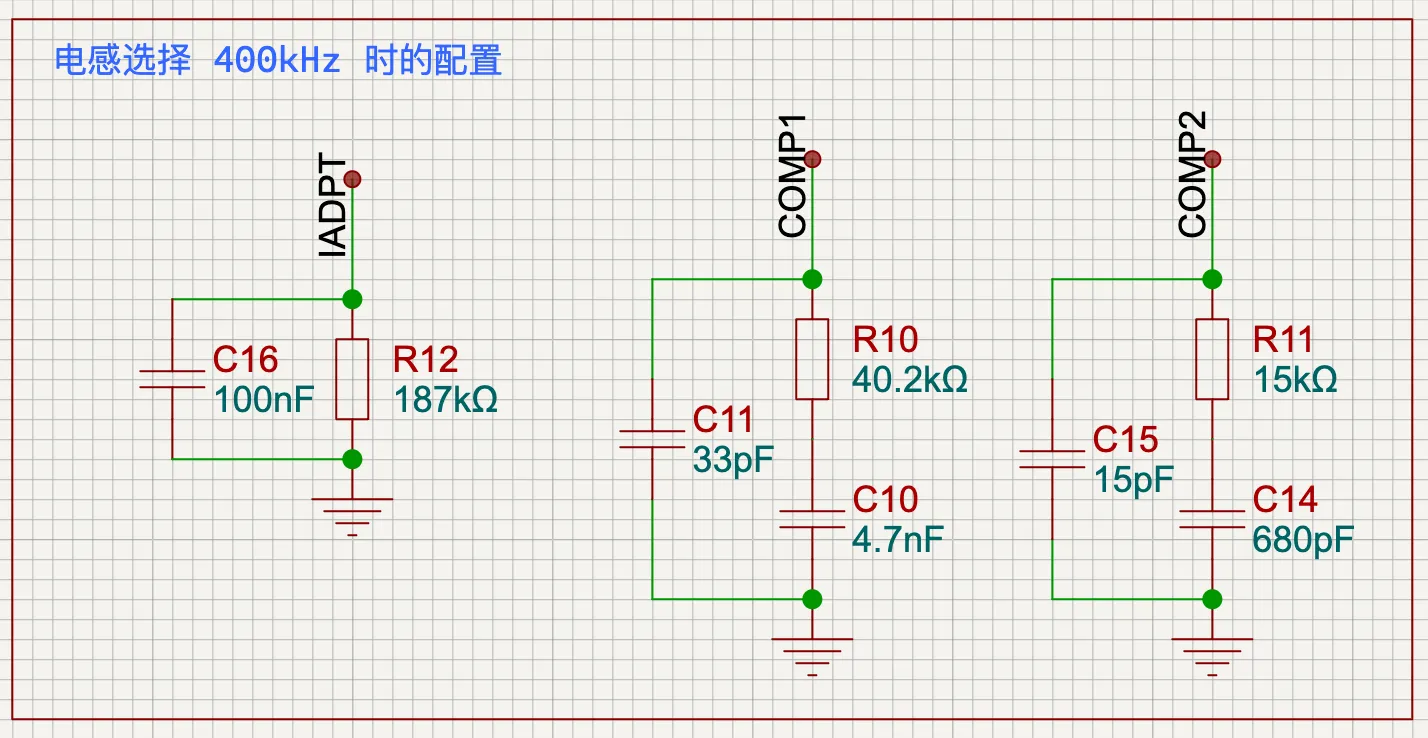 BQ25730 电感相关配置原理图