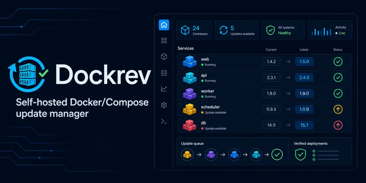 Dockrev 项目界面与功能概览
