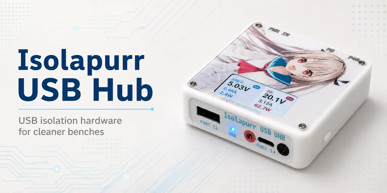 IsolaPurr USB Hub 项目界面与功能概览